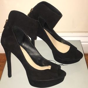 Sale🌟Jessica Simpson suede peep toe Stilettos👠